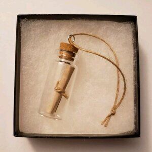 Message In A Bottle Glass Christmas Tree OFMD Ornament Love Letter Scroll Ep 8